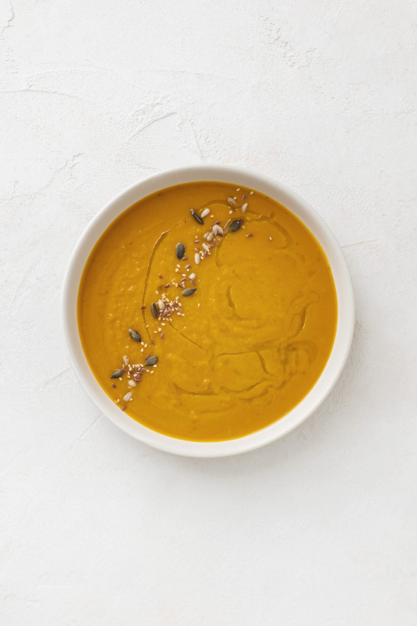 Verdauungsfördernde Kürbis-Topinambur-Suppe
