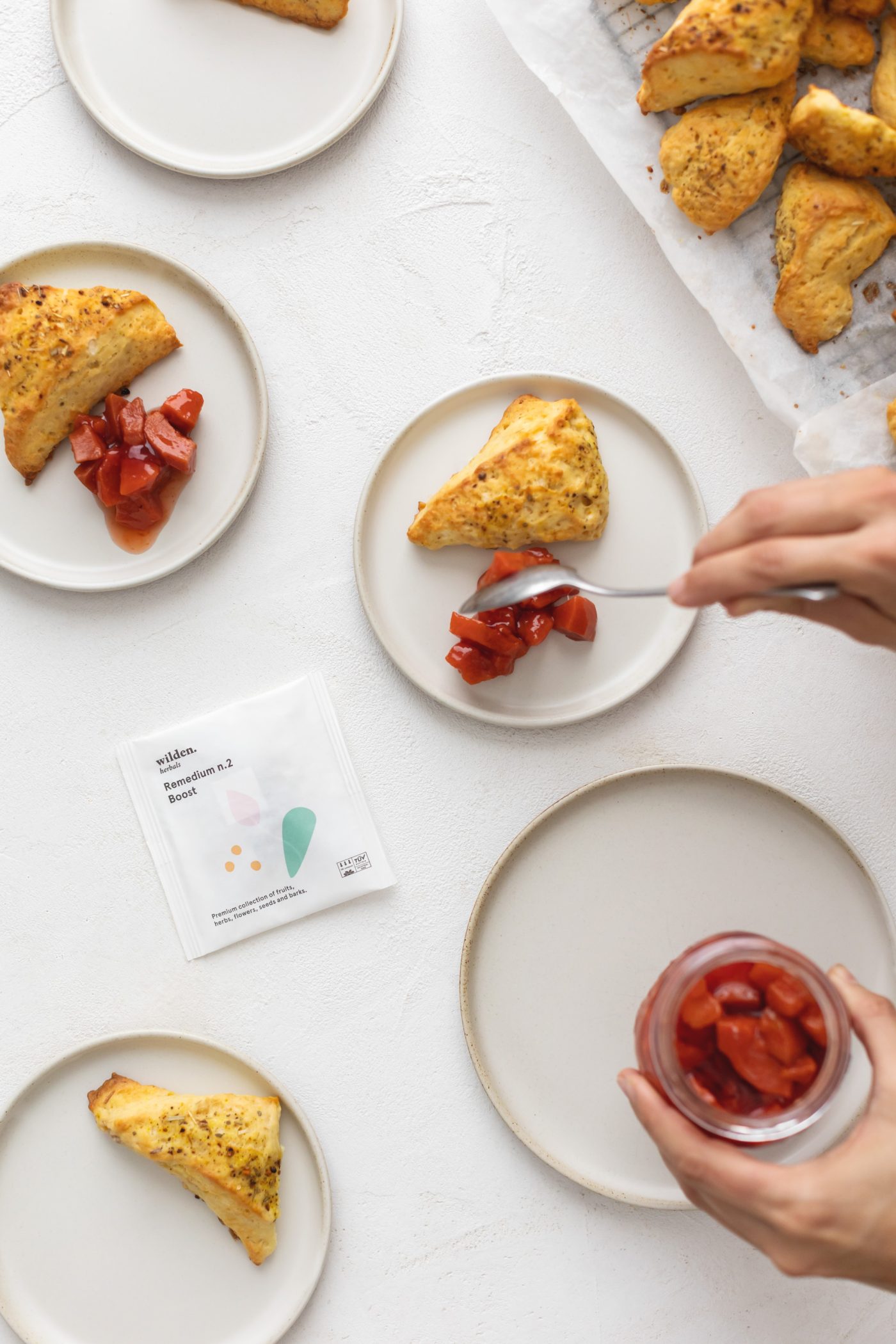 Scone con un Boost di marmellata