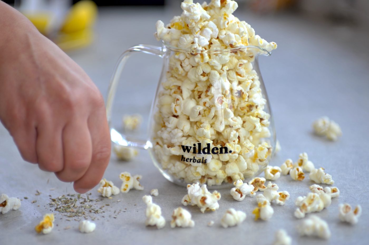Pop corn + tisana Remedium n.6 - Relax