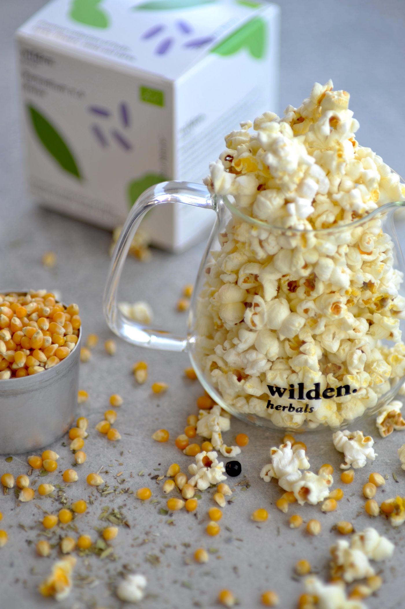 Pop corn + tisana Remedium n.6 - Relax