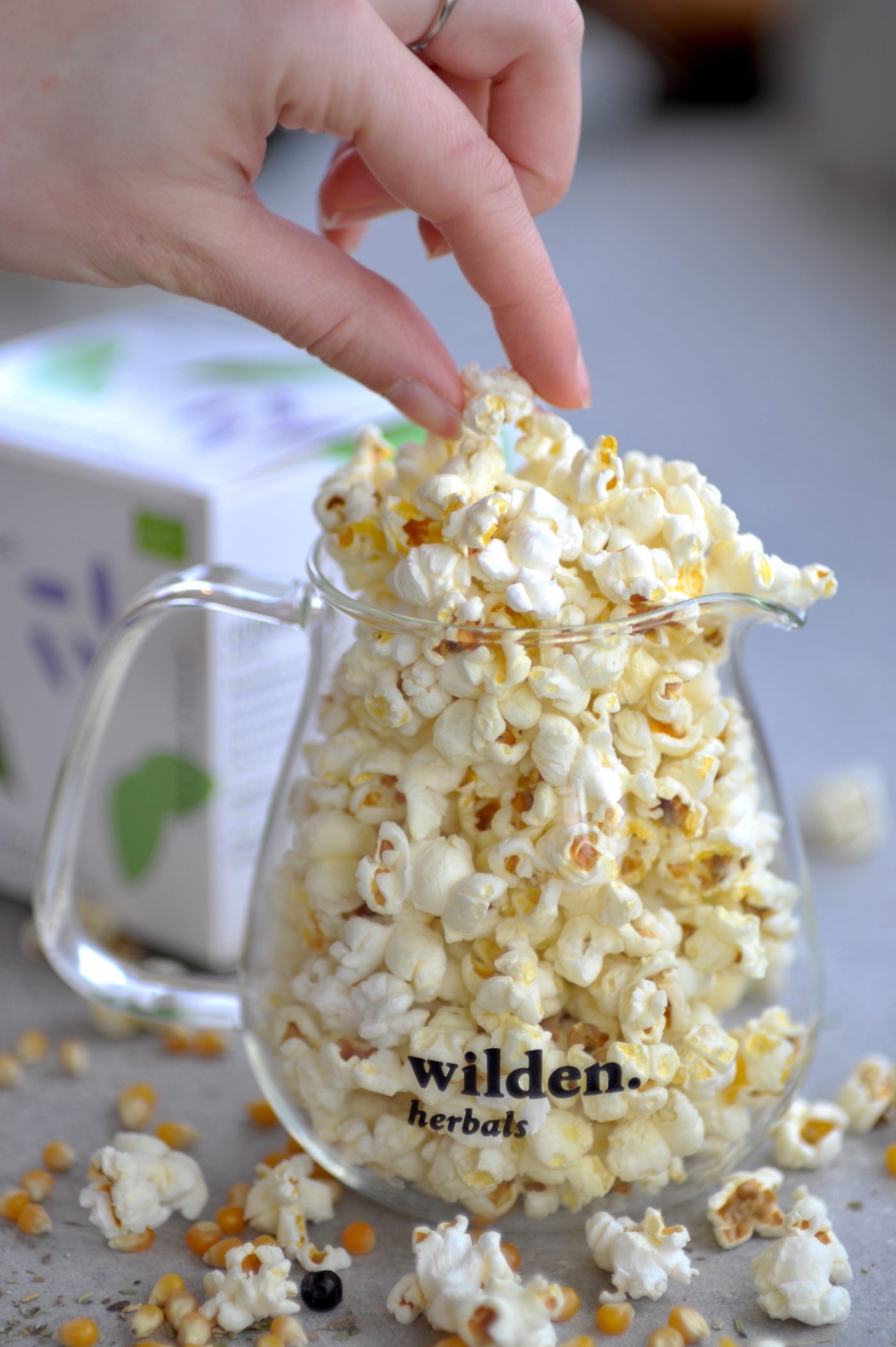 Pop corn + tisana Remedium n.6 - Relax